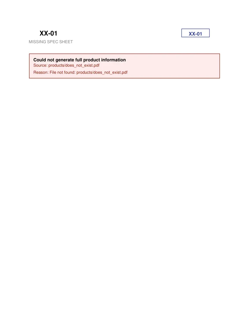 A failed product documented as a red error block; the run is unaffected
