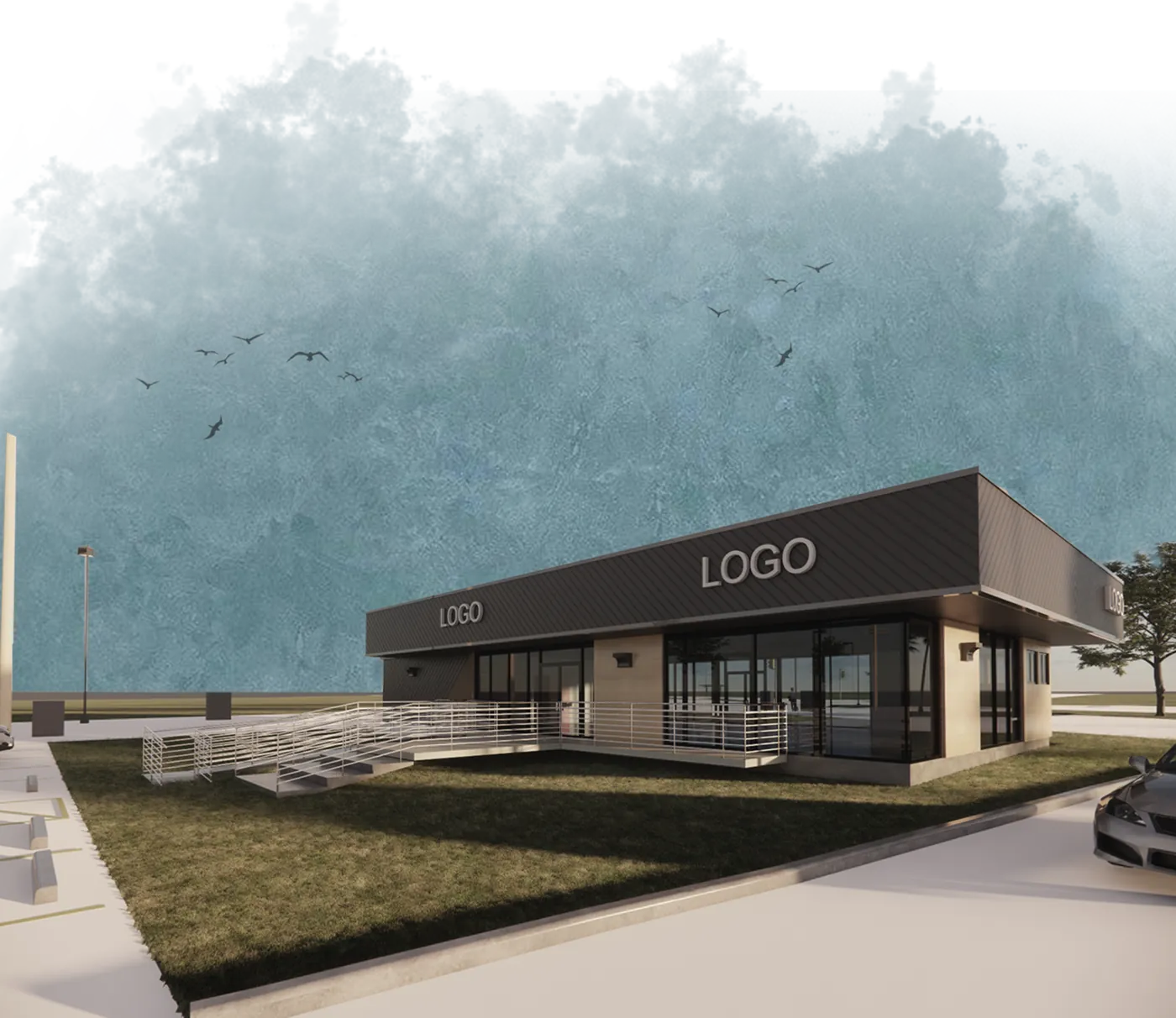 Glass & Wood Transformation — Commercial General, Panorama City, California