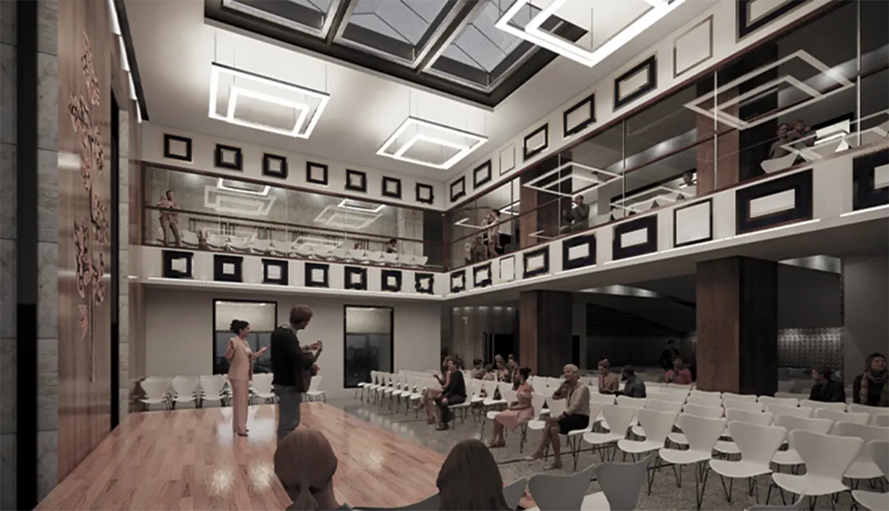 Historic Bank Transformed — view 1